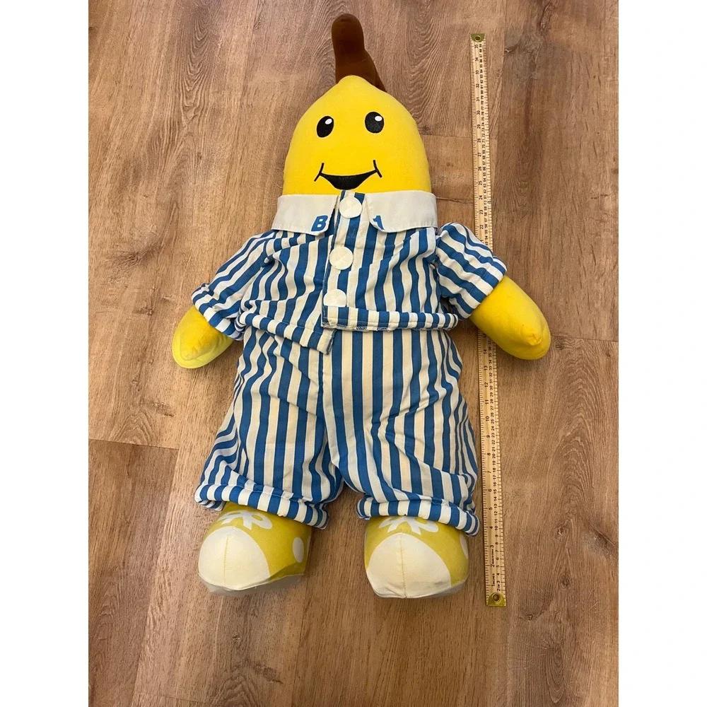 Vintage RARE Bananas in Pajamas B1 Plush 2.5 ft Tall Large Stuffed‎ Toy Strip